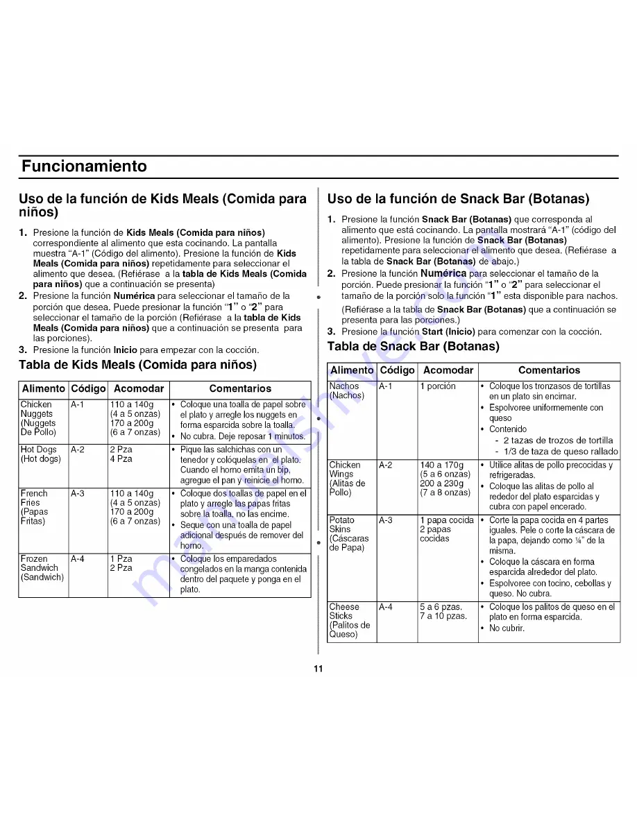 Amana AMC5101AAB Owner'S Manual Download Page 36