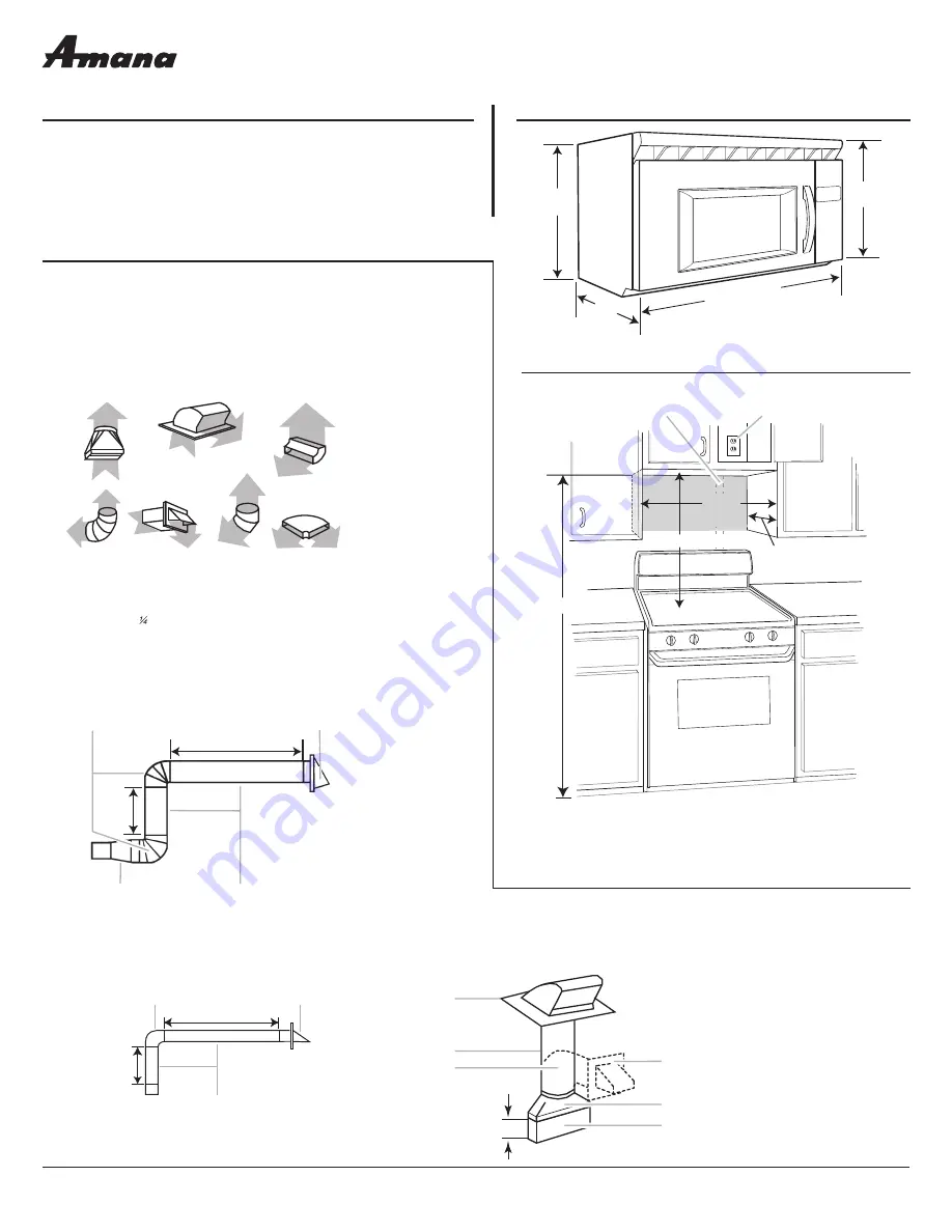 Amana AMV1160VA Скачать руководство пользователя страница 1