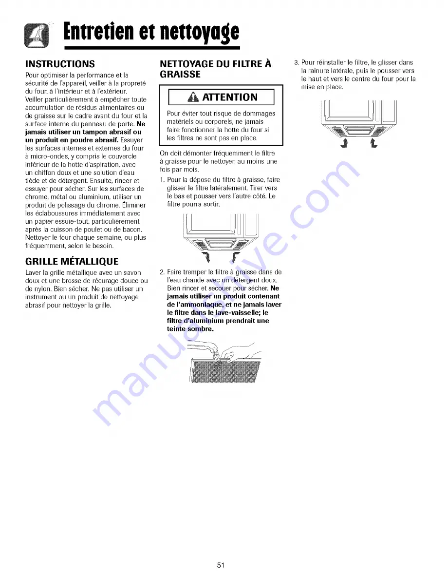 Amana AMV4204AA Use & Care Manual Download Page 51