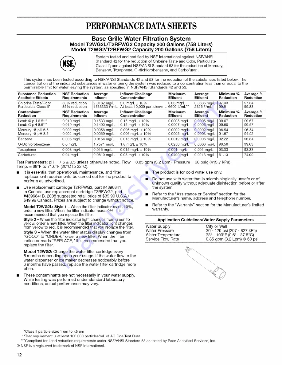 Amana ASD2522WRB00 User Instructions Download Page 12