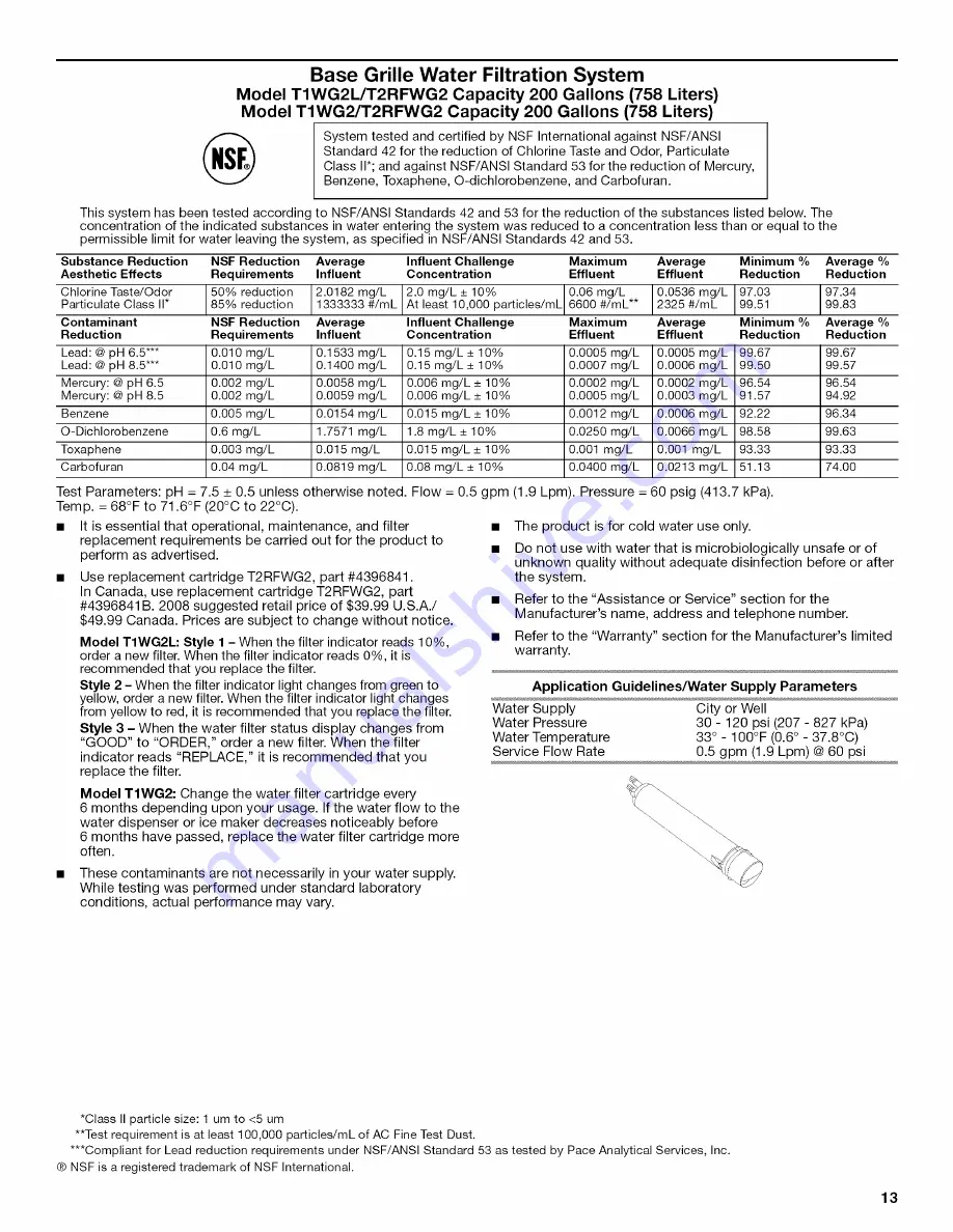 Amana ASD2522WRB00 User Instructions Download Page 13