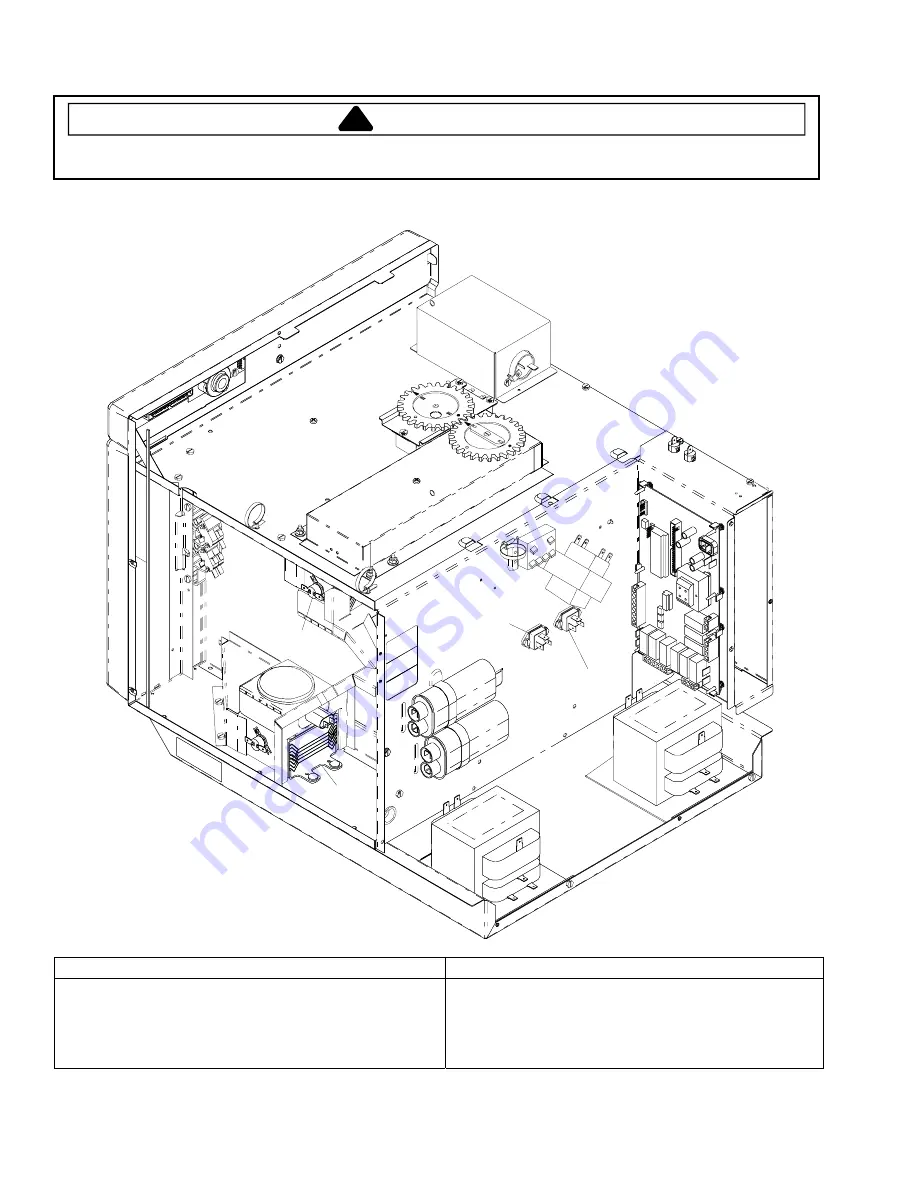 Amana Menumaster MRC518SU Service Manual Download Page 20