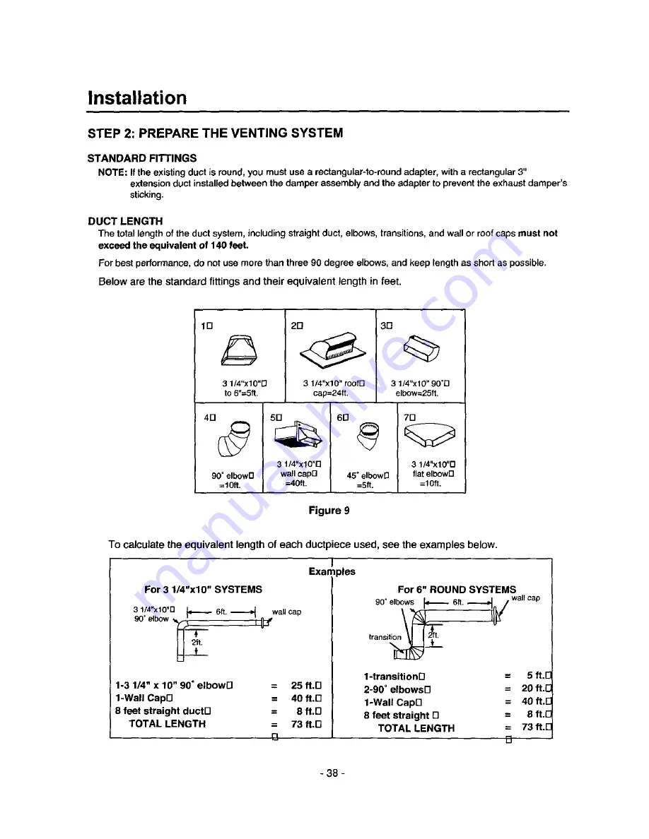 Amana MVH250E Owner'S Manual Download Page 38