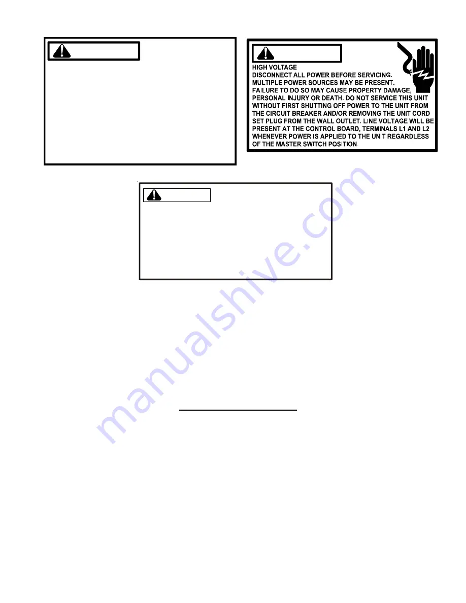 Amana R-22 Service Instructions Manual Download Page 3