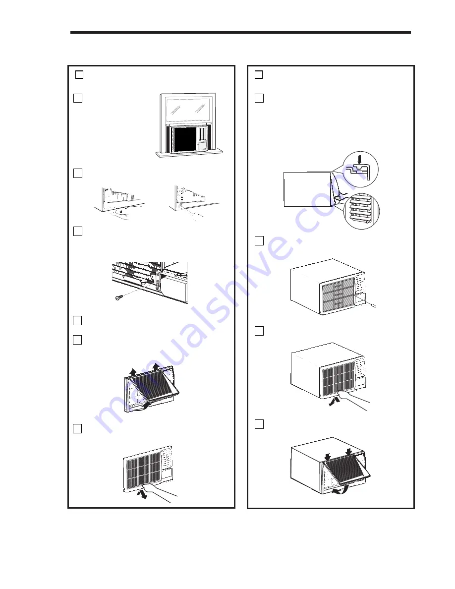 Amana Room Air Conditioner & Heat Pump Скачать руководство пользователя страница 11