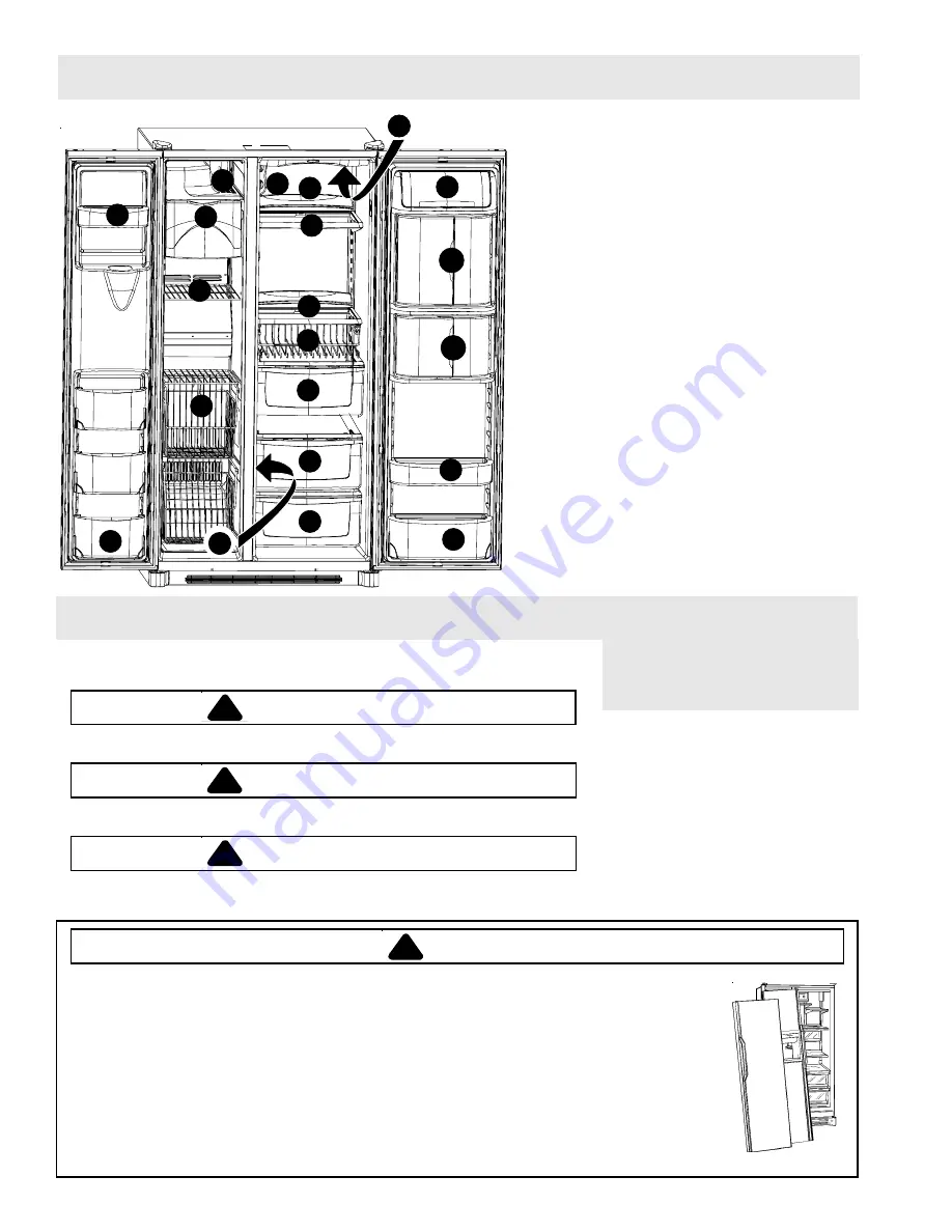 Amana Side By Side Refrigerator Скачать руководство пользователя страница 52