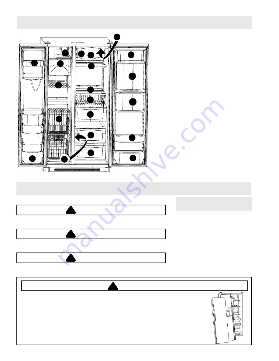 Amana Side By Side Refrigerator Скачать руководство пользователя страница 100