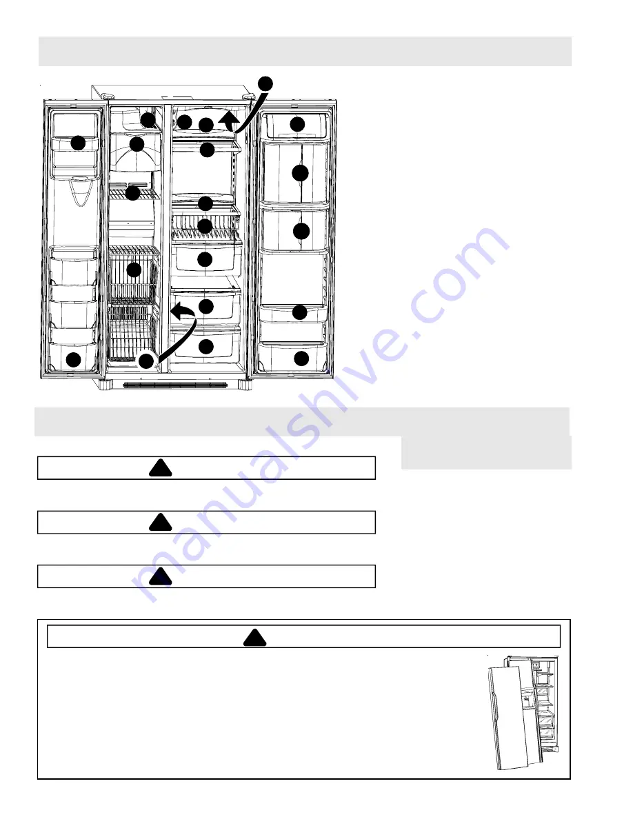 Amana Side By Side Refrigerator Скачать руководство пользователя страница 124