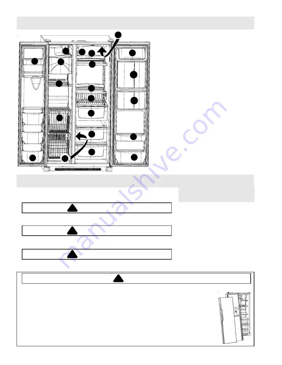 Amana Side By Side Refrigerator Owner'S Manual Download Page 172