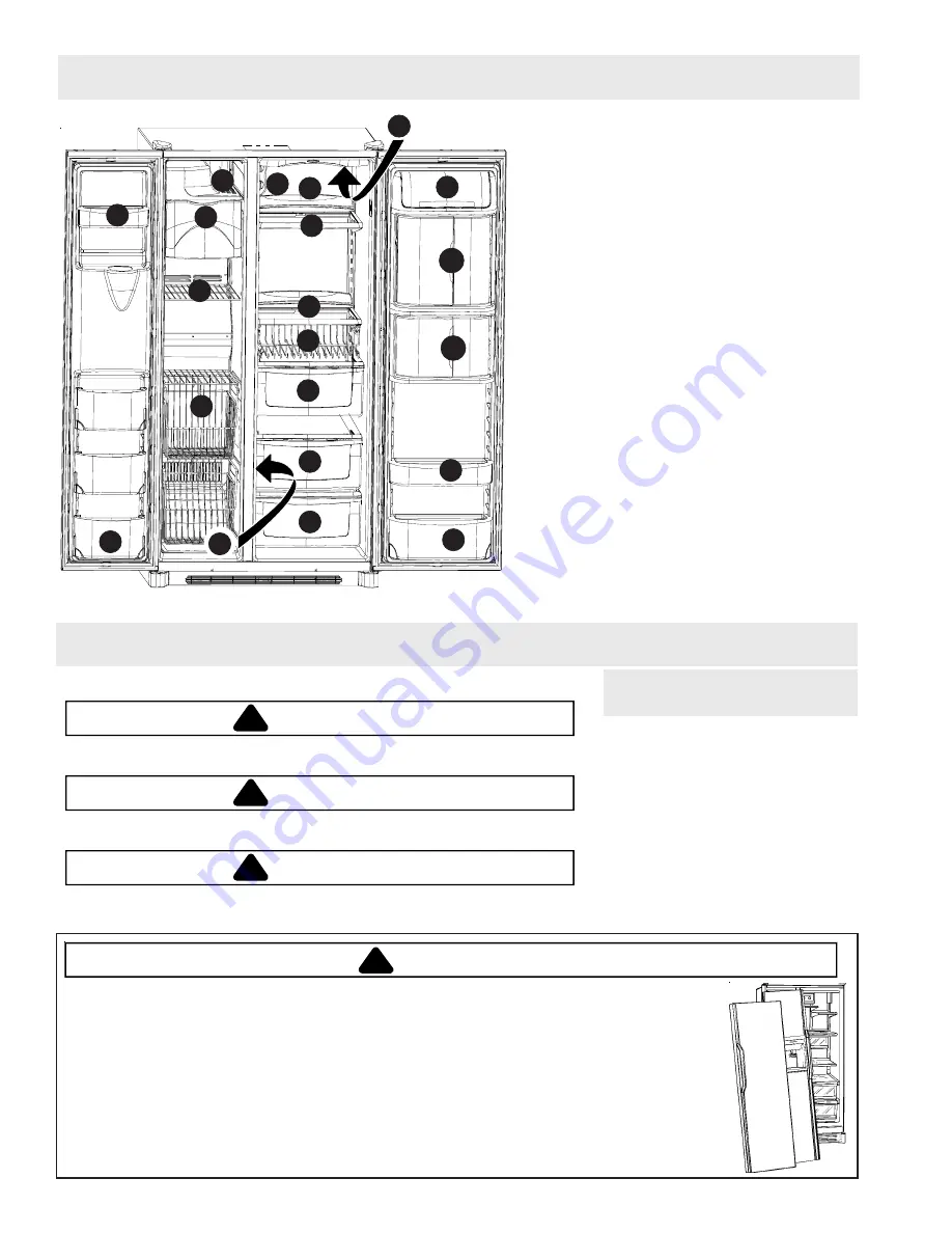 Amana Side By Side Refrigerator Скачать руководство пользователя страница 268