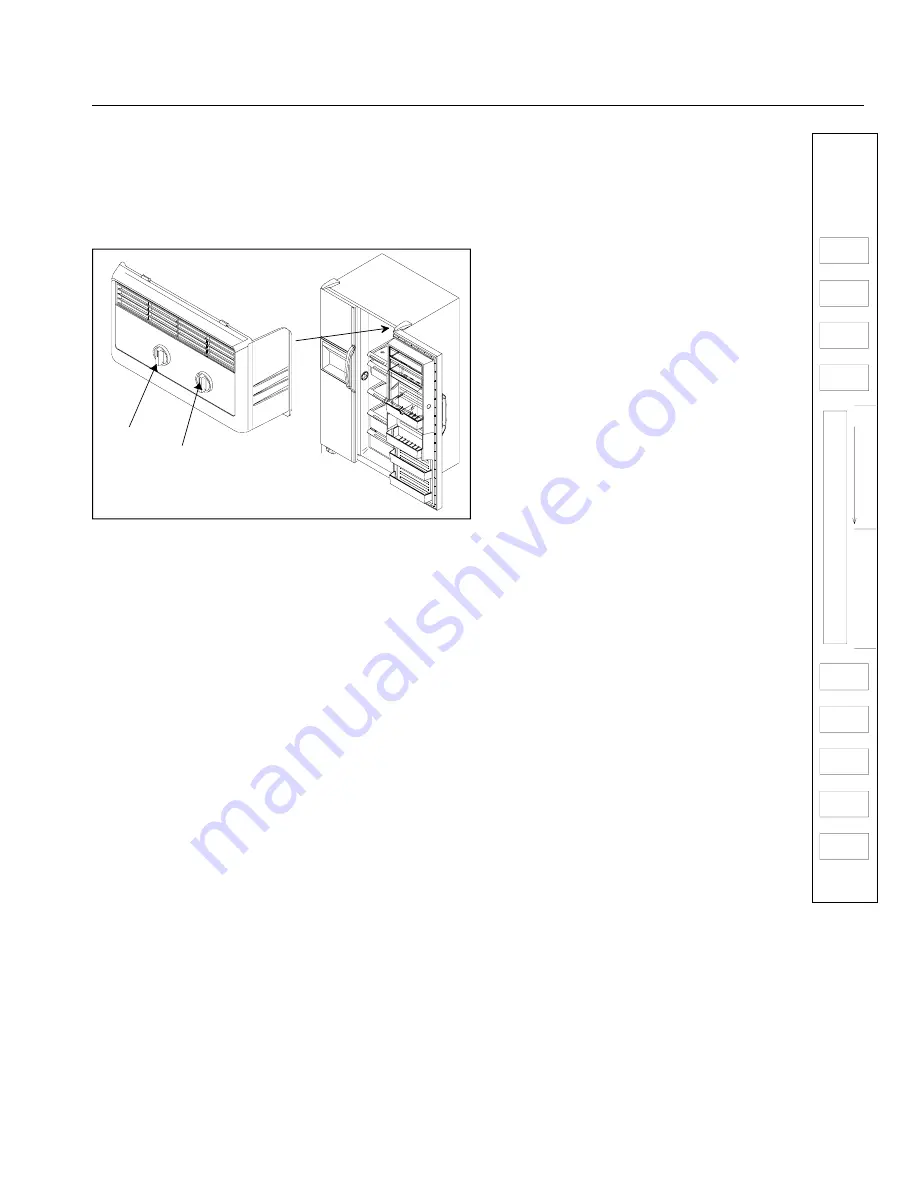 Amana Side-by-Side Refrigerator Скачать руководство пользователя страница 7