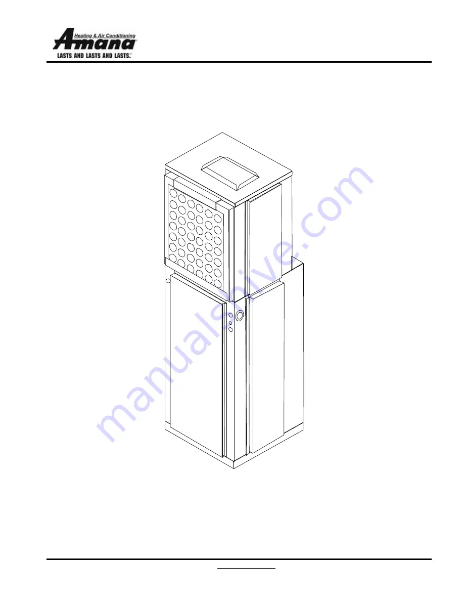 Amana VTC243B00AB Repair Parts Manual Download Page 1