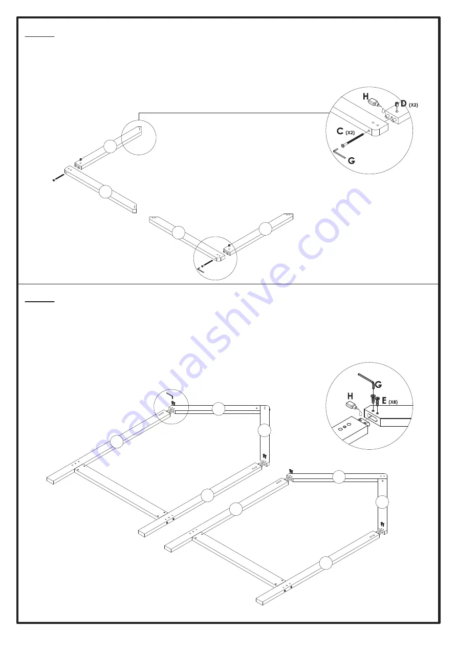 Amart Furniture MILL 66295 Assembly Instruction Manual Download Page 6