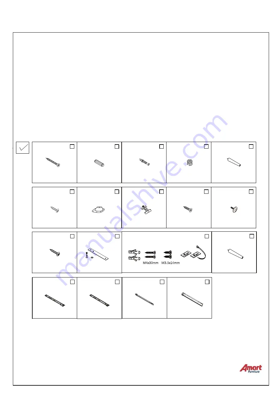 Amart Furniture MORGANA 72882 Скачать руководство пользователя страница 4