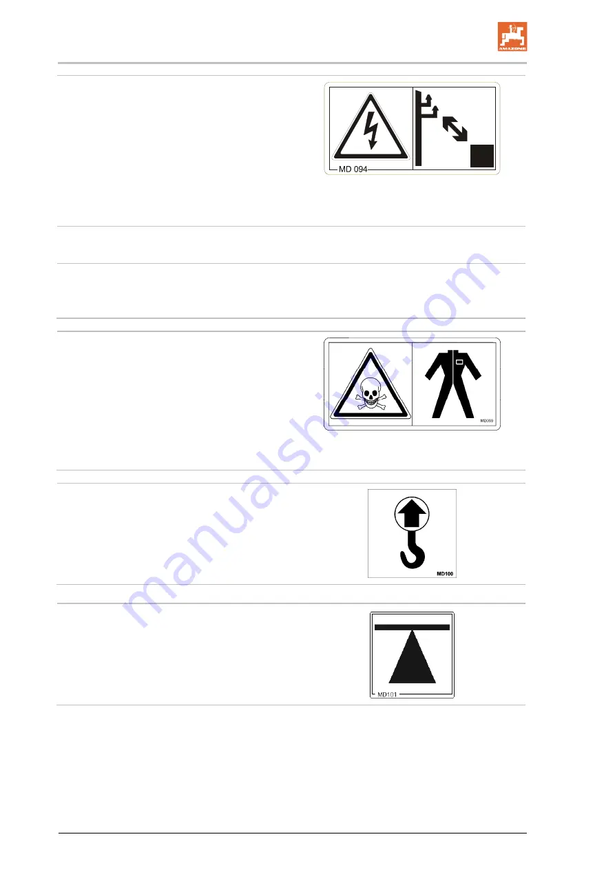 Amazone Pantera 4504 Operating Manual Download Page 22