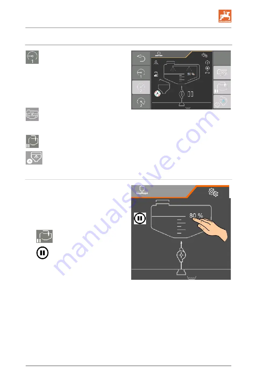 Amazone Pantera 4504 Operating Manual Download Page 158