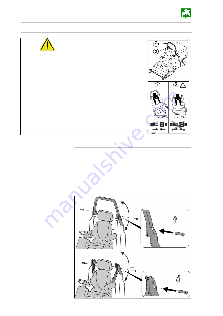 Amazone PH-1250 iDrive Operating And Maintenance Manual Download Page 44