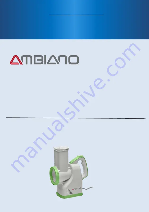 Ambiano S-201 User Manual Download Page 1