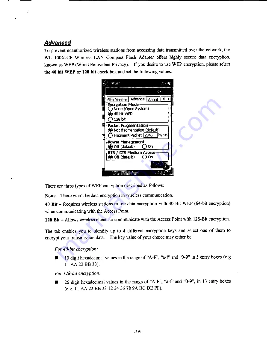 AmbiCom WL1100B-CF User Manual Download Page 18