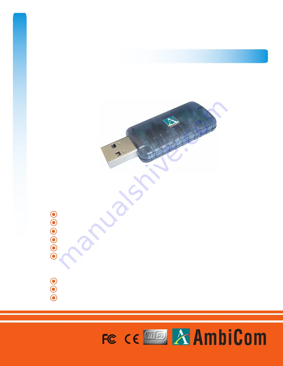 AmbiCom WL54-USB Скачать руководство пользователя страница 1