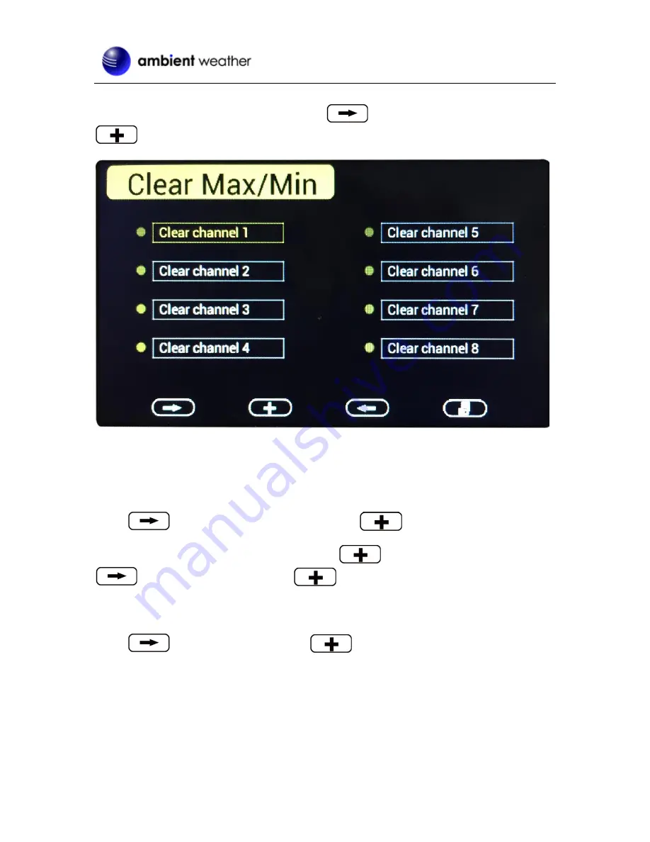 Ambient Weather WS-3000-X8 User Manual Download Page 19