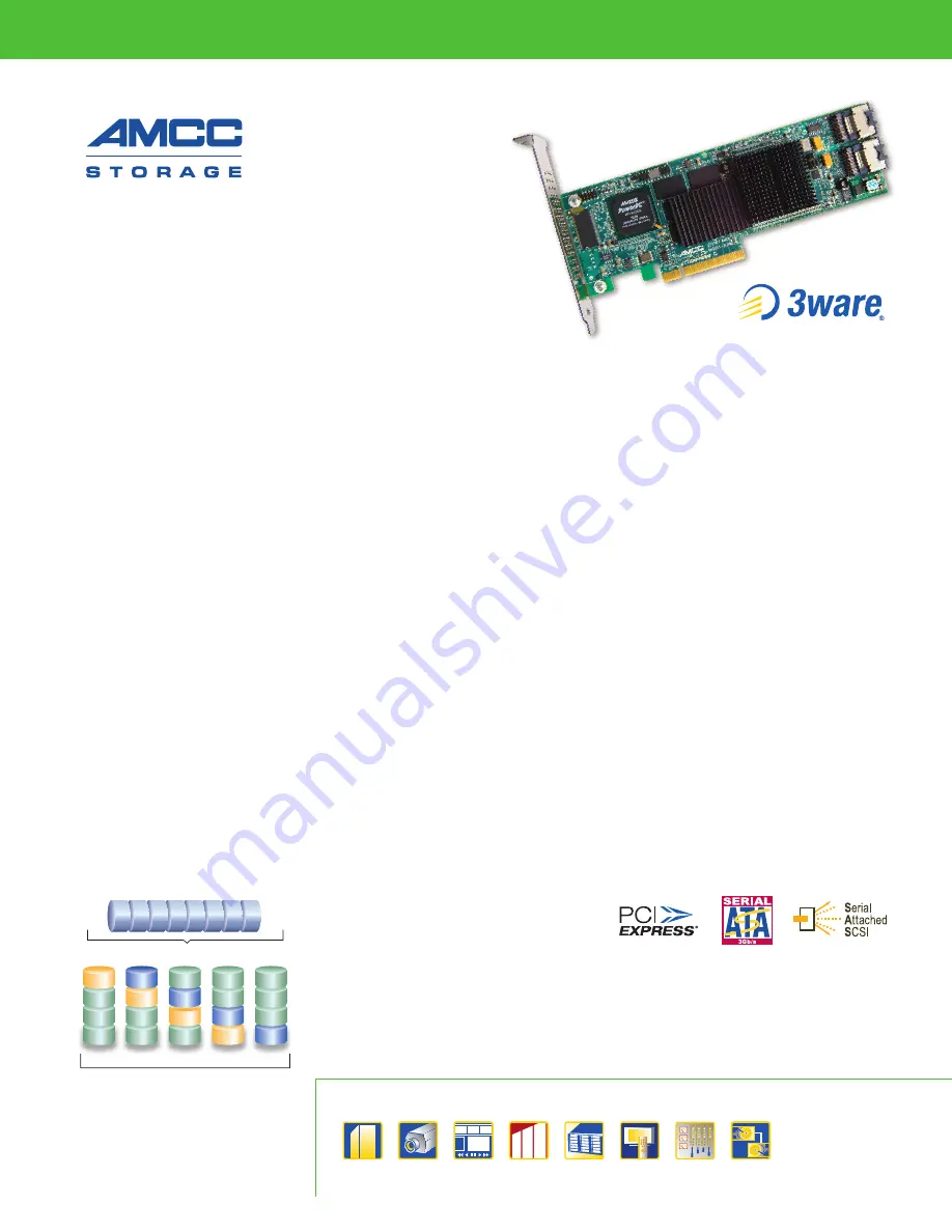 AMCC 3WARE 9690SA Specification Download Page 1