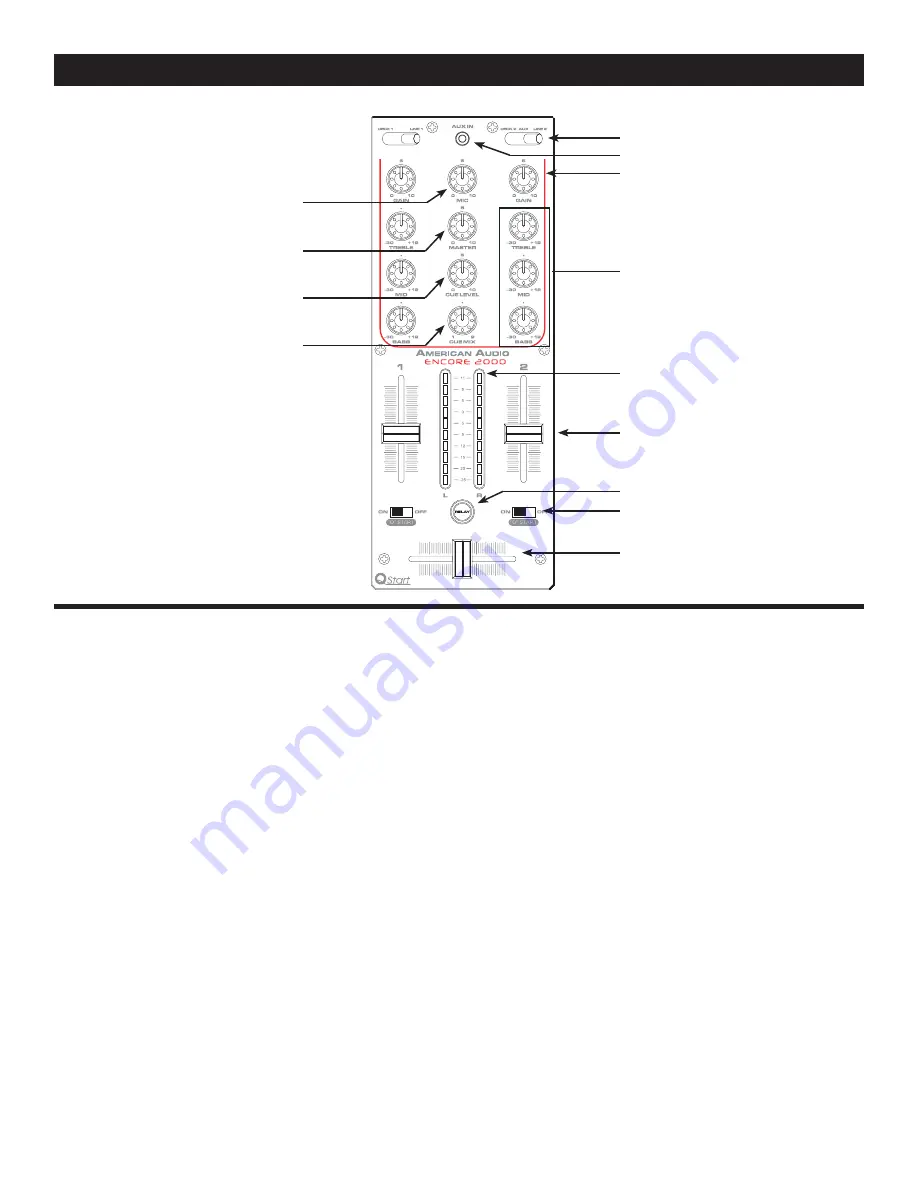 American Audio Encore 2000 Скачать руководство пользователя страница 12