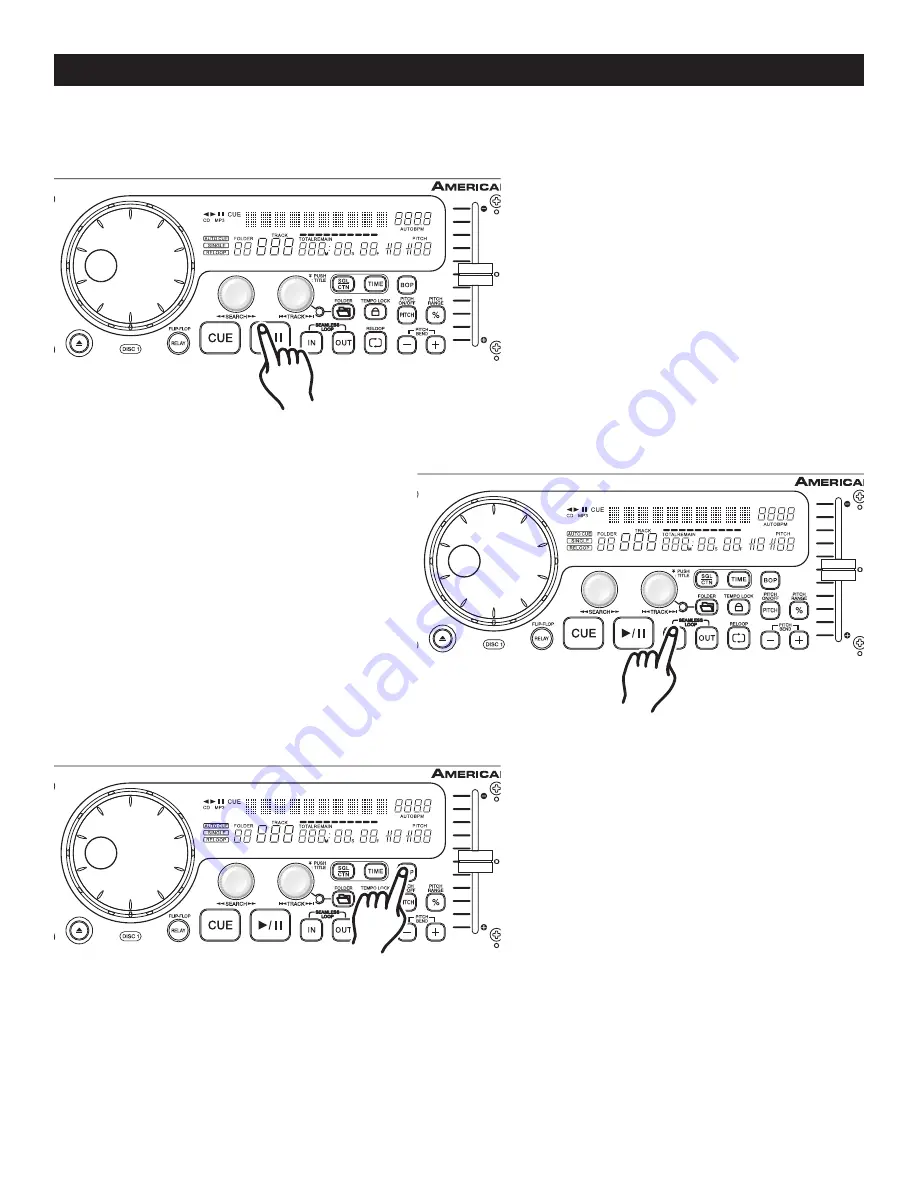 American Audio MCD-710 Скачать руководство пользователя страница 25