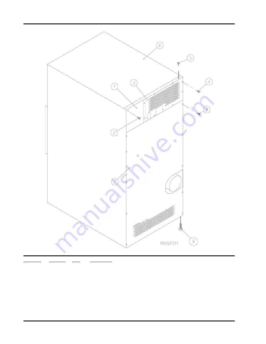 American Dryer Corp. AD-27 Parts Manual Download Page 38