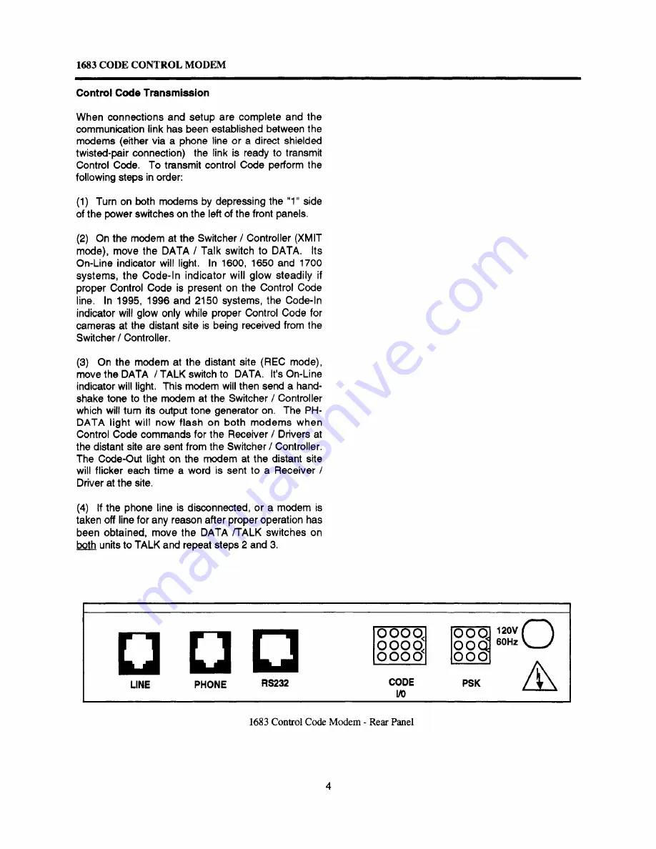 American Dynamics AD1683 Installation And Operating Instructions Manual Download Page 7