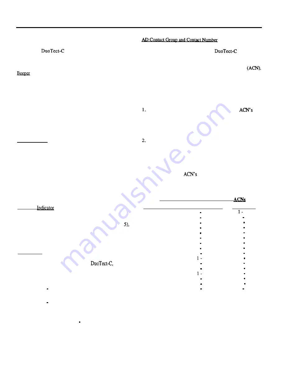 American Dynamics DuoTect-C AD1562 Installation And Operating Instructions Manual Download Page 12