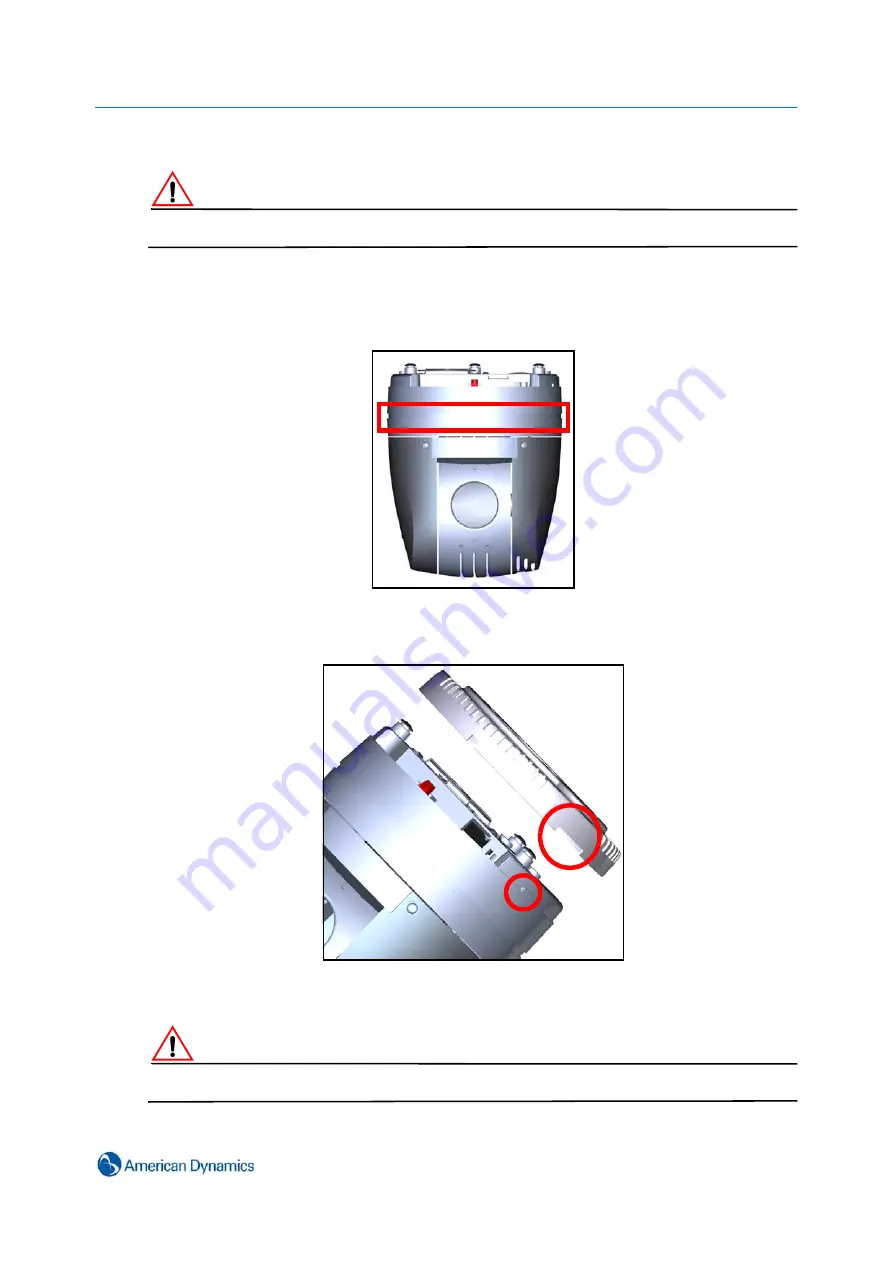 American Dynamics Illustra 625 PTZ Quick Reference Manual Download Page 43