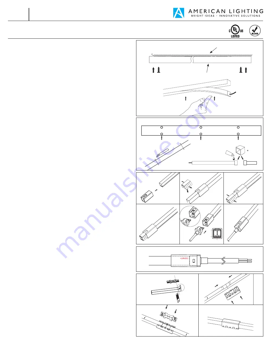 American Lighting MICROLUX MLUX-30 Installation Instructions Download Page 2