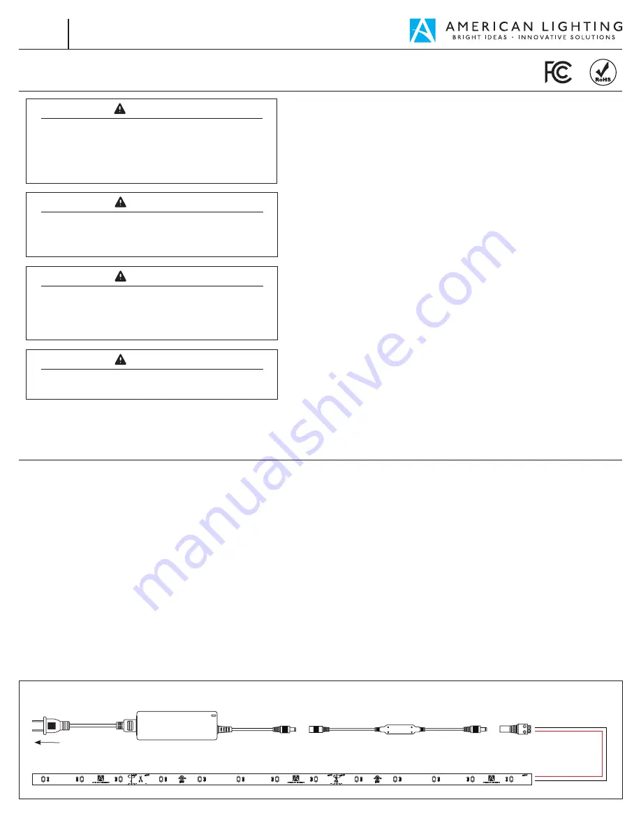 American Lighting TRULUX STL-UWW-5MKIT Installation Instructions Download Page 1