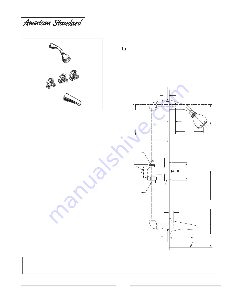 American Standard Amarilis 8630.000 Скачать руководство пользователя страница 1