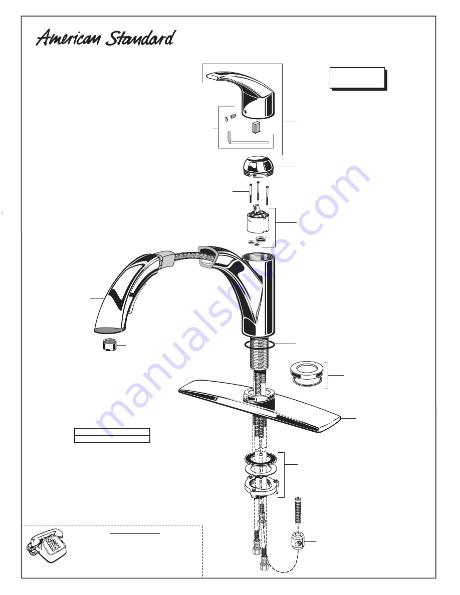 American Standard Arch 4101.100 Installation Instructions Download Page 4