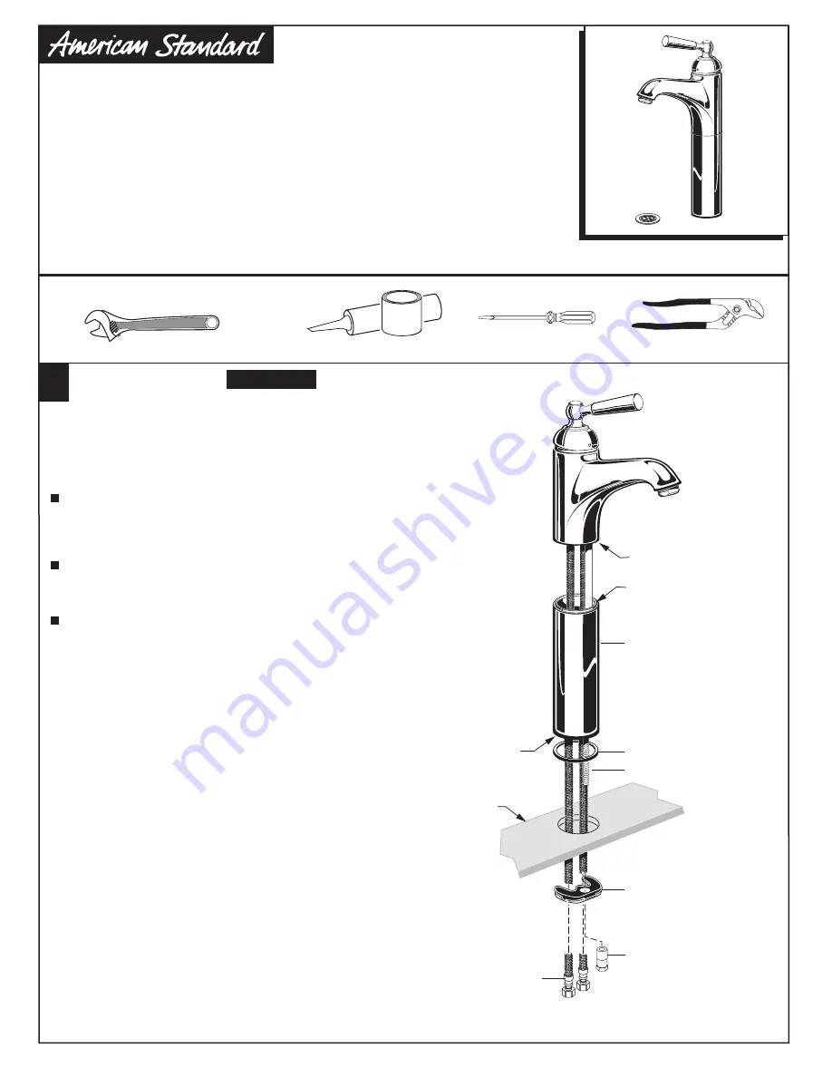 American Standard Ardsley 4962.150 Installation Instructions Download Page 1