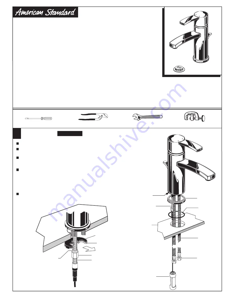 American Standard BERWICK M968641 Скачать руководство пользователя страница 1