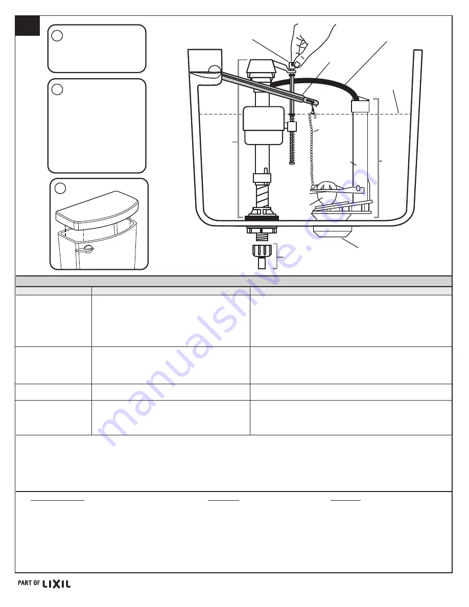 American Standard Right Height Elongated Toilet Triumph Cadet 3 Installation Instructions Care And Maintenance Download Page 12