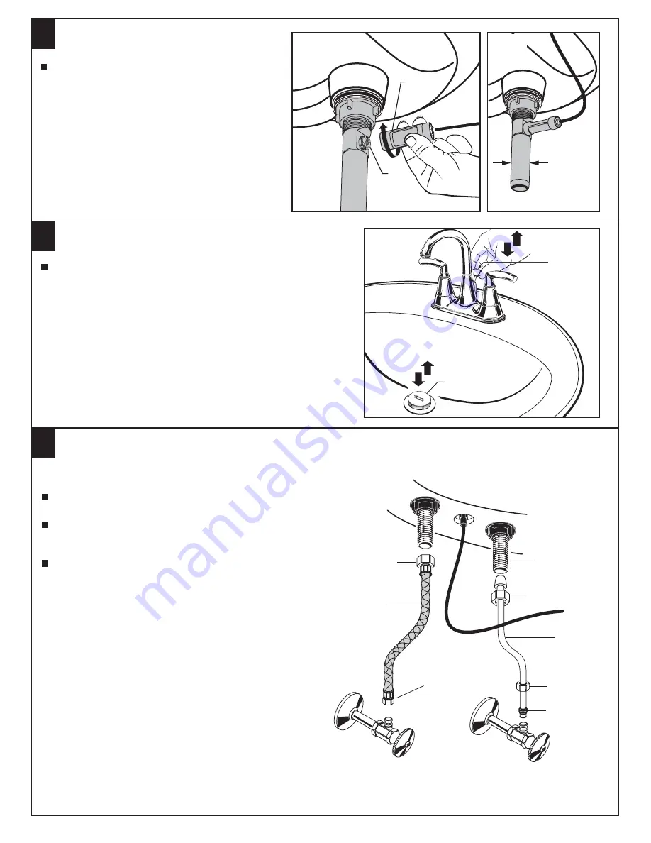 American Standard Triumph 7034 Installation Instructions Manual Download Page 3