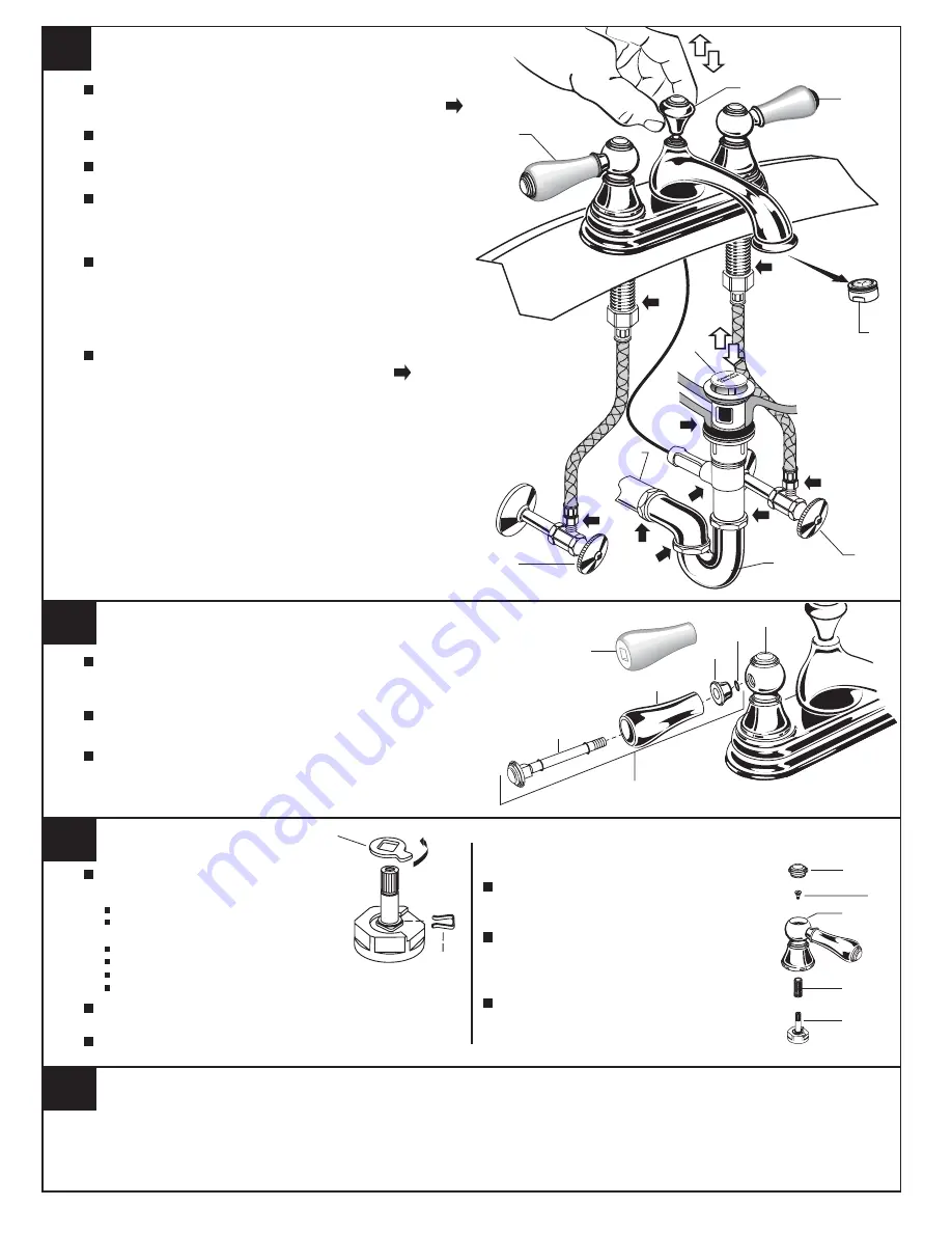 American Standard WILLIAMSBURG 2804 Installation Instructions Download Page 4