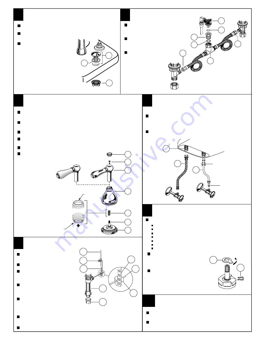 American Standard Williamsburg 7391.224 Installation Instructions Download Page 2