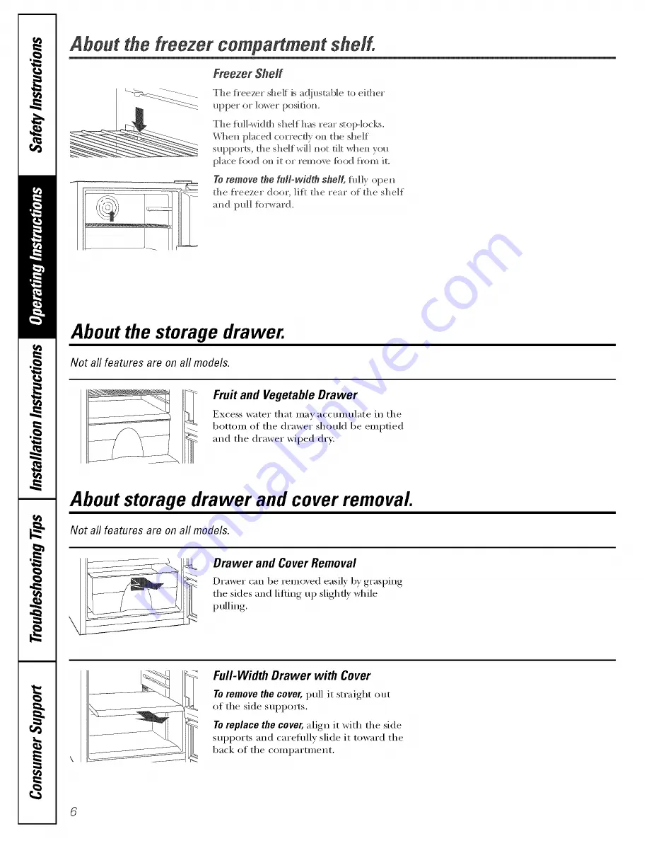 AMERICANA A3309 Owner'S Manual & Installation Instructions Download Page 6