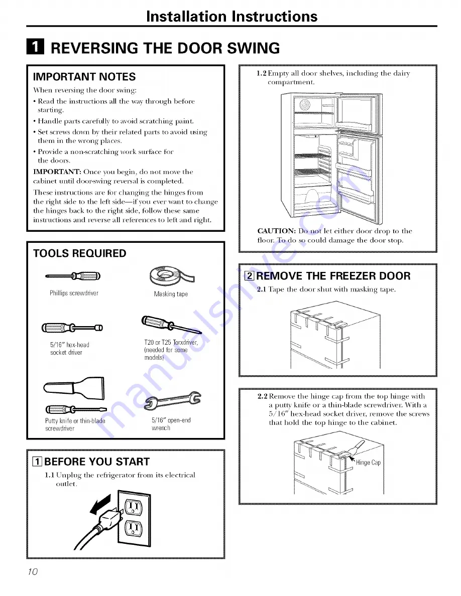 AMERICANA A3309 Owner'S Manual & Installation Instructions Download Page 10