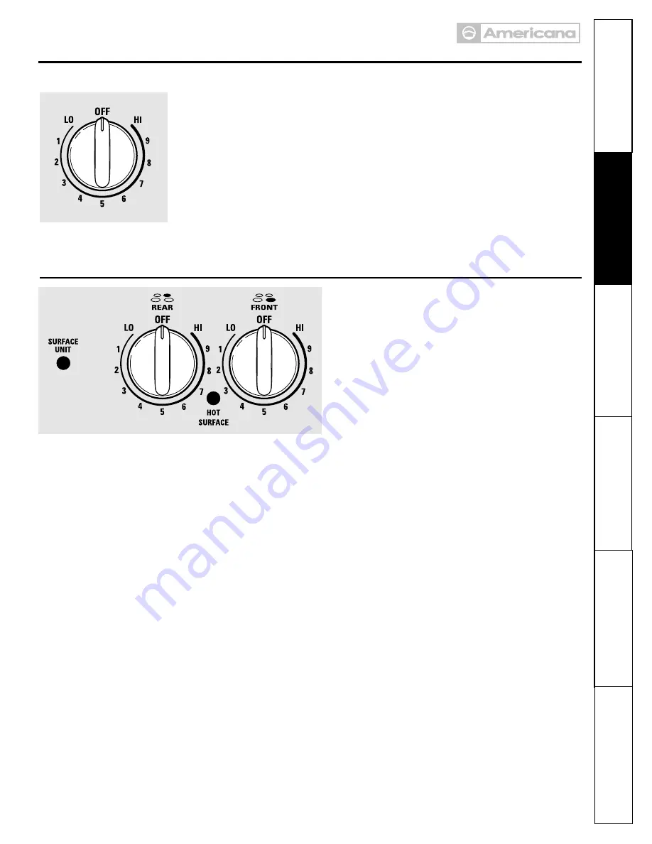 AMERICANA ABS300KBB Manual Download Page 7