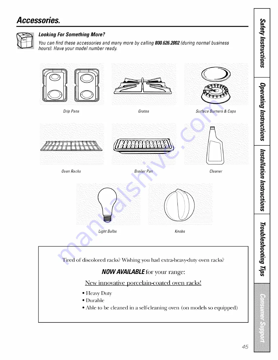 AMERICANA AGBS300 Owner'S Manual & Installation Instructions Download Page 141