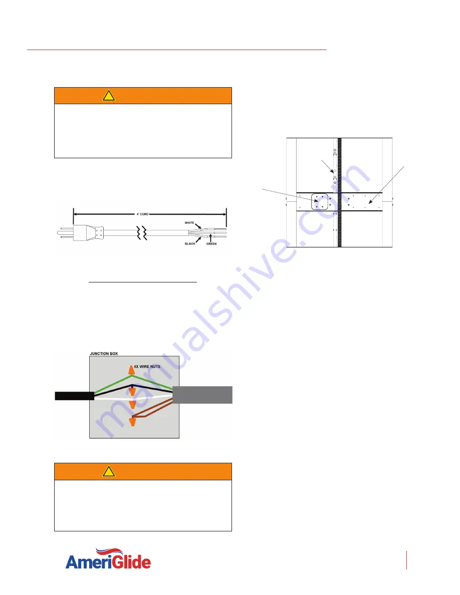 AmeriGlide STRATOS VPL Installation & Service Manual Download Page 15