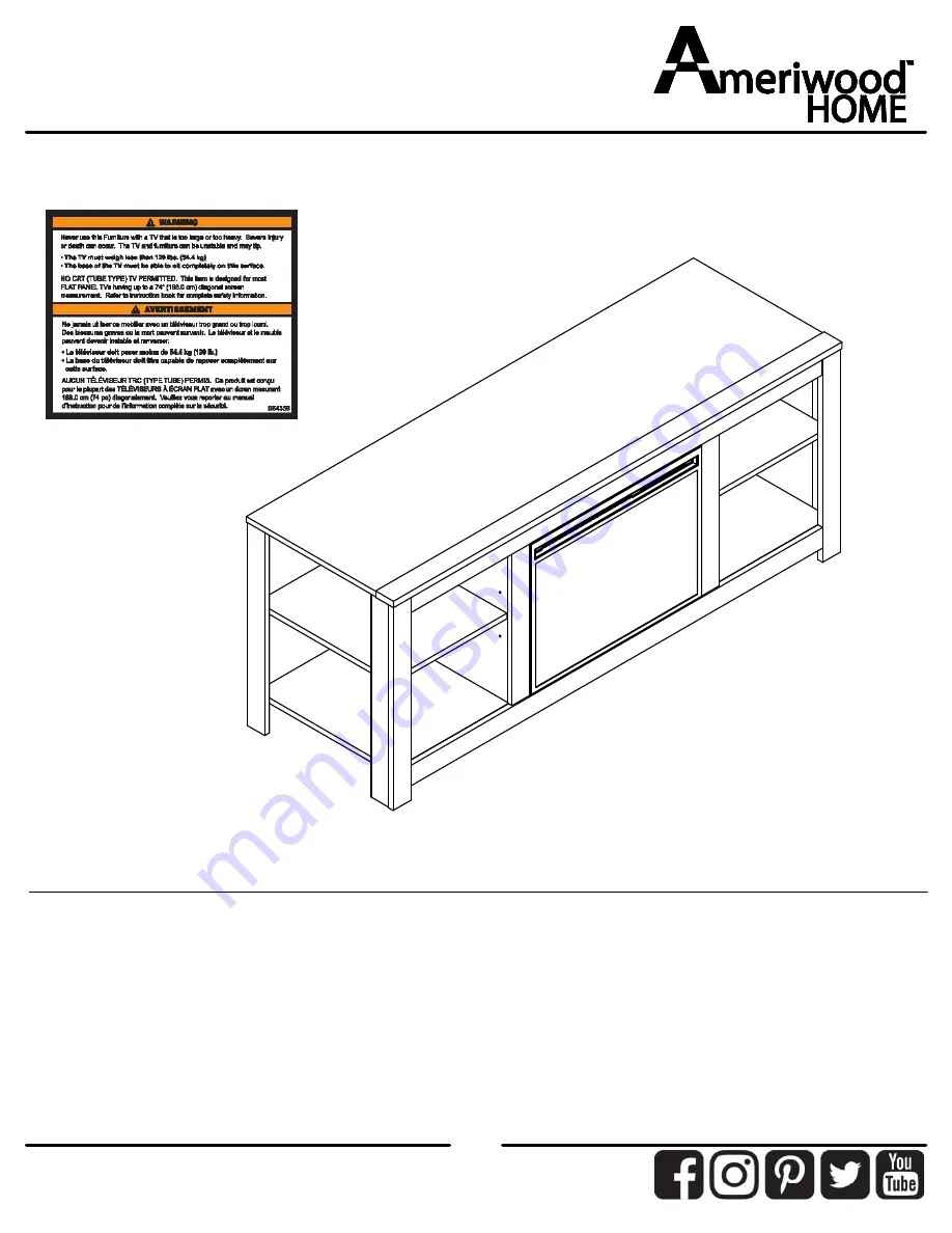 Ameriwood HOME 6850348COM Manual Download Page 29