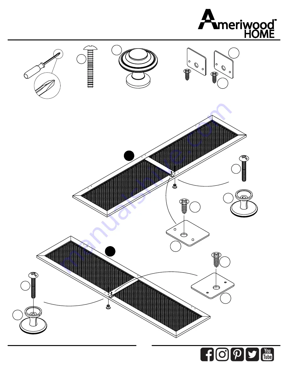 Ameriwood HOME 8473348EBL Скачать руководство пользователя страница 32