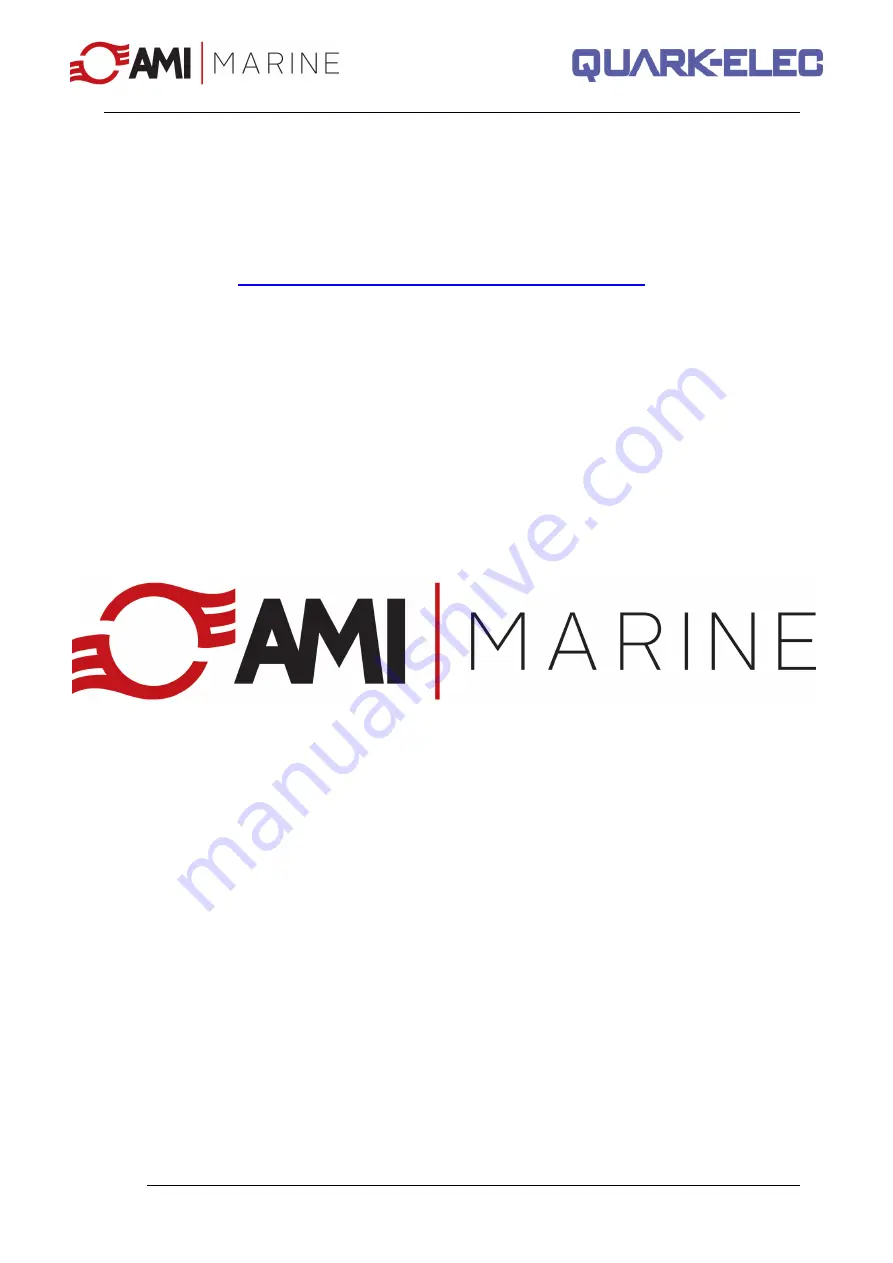 AMI Marine QUARK-ELEC NMEA 0183 Скачать руководство пользователя страница 20